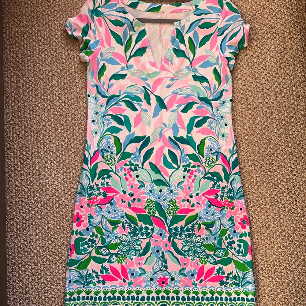 Lilly Pulitzer Printed Short Sleeved Dress